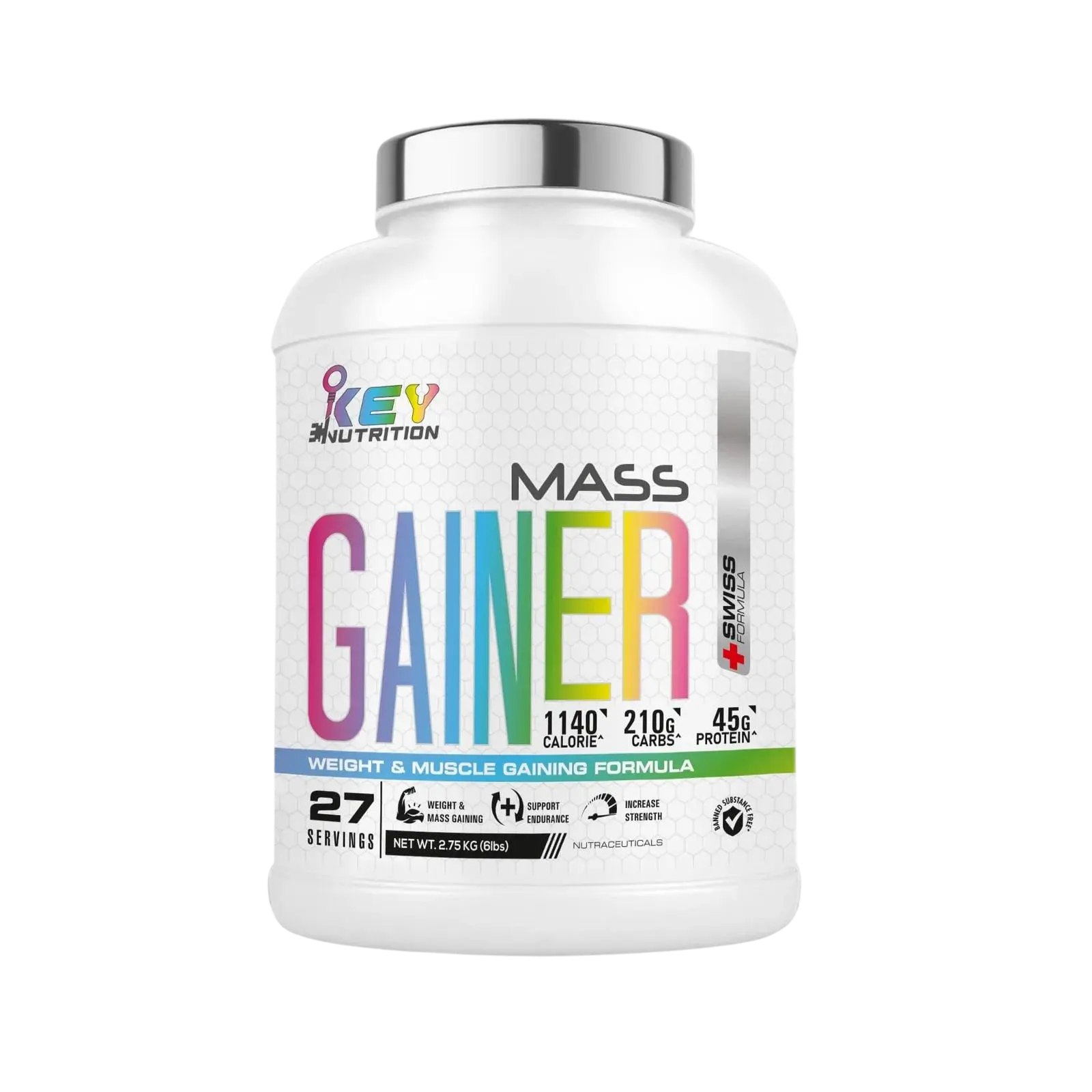 key nutrition gainer